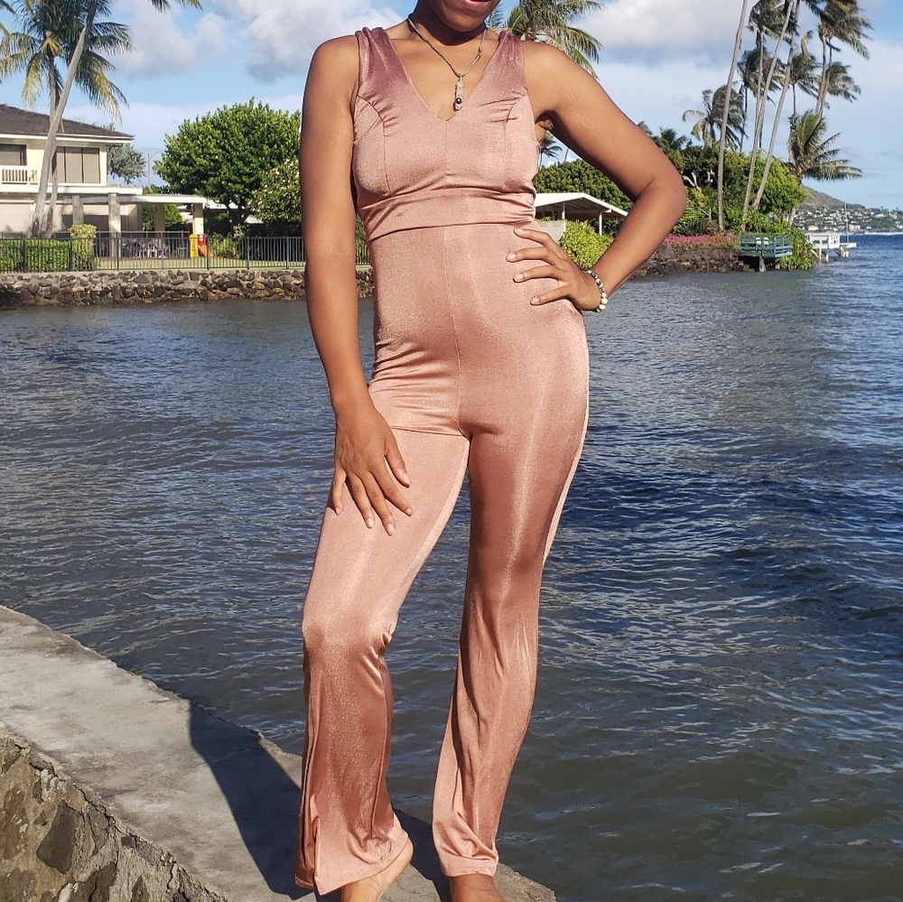 Rose Gold Romper